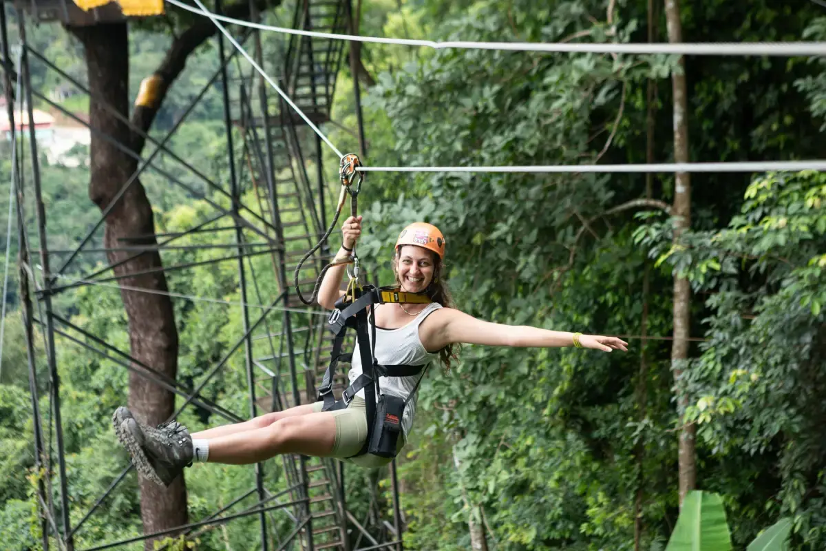 אומגות בצ'יאנג מאי – Zipline in Chiang Mai